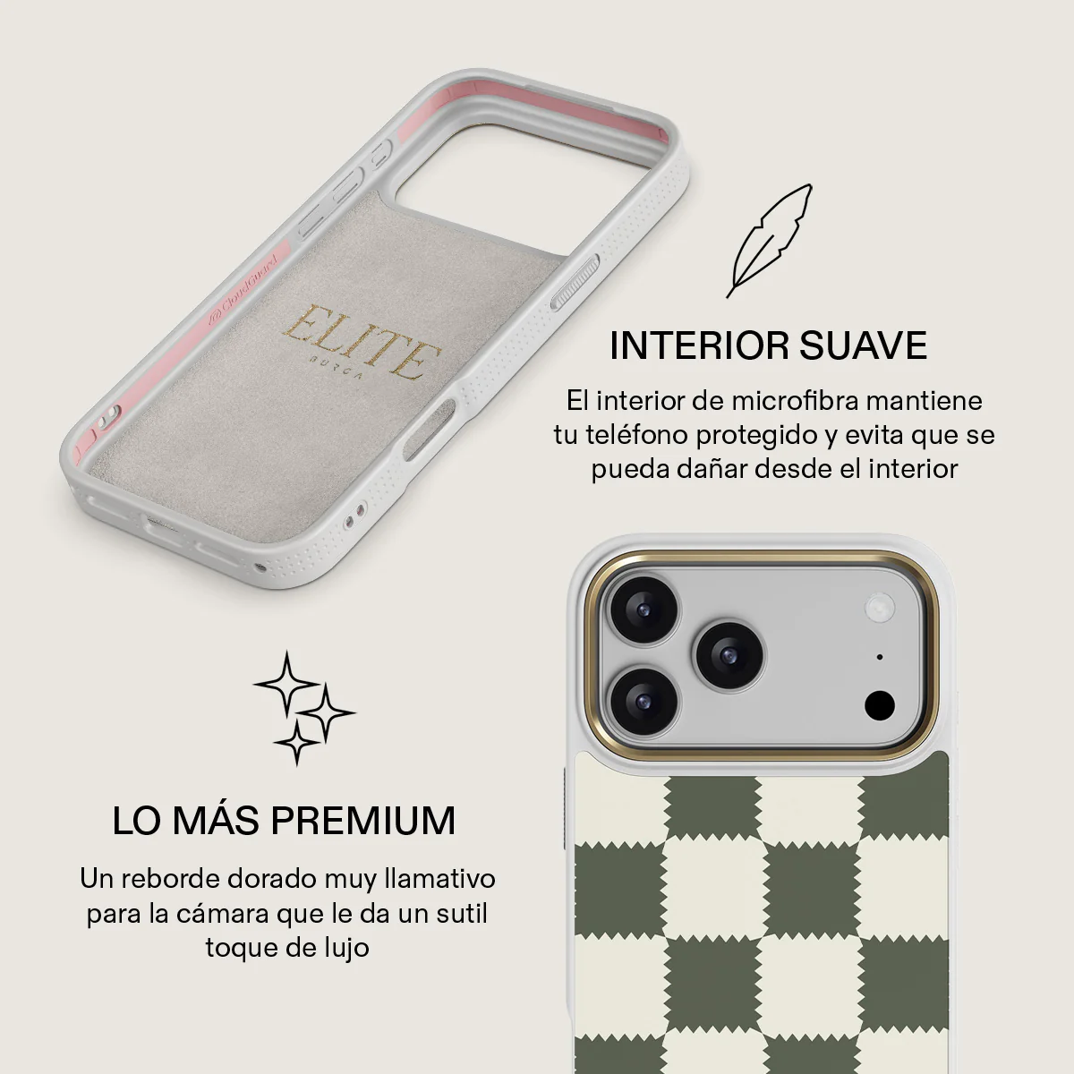 Retro Grid - iPhone 17 Pro Max Funda - Image 24