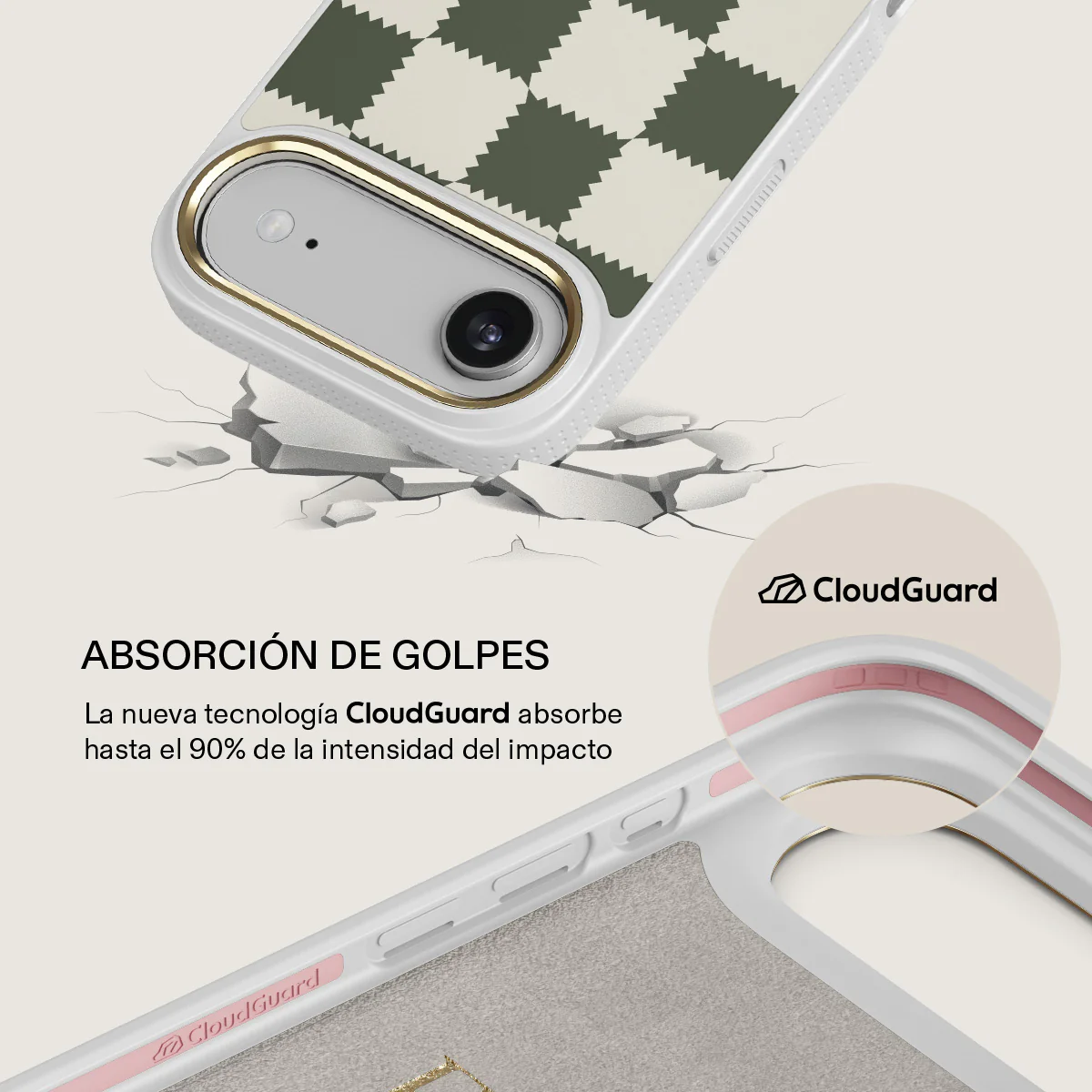 Retro Grid - iPhone Air Funda - Image 21