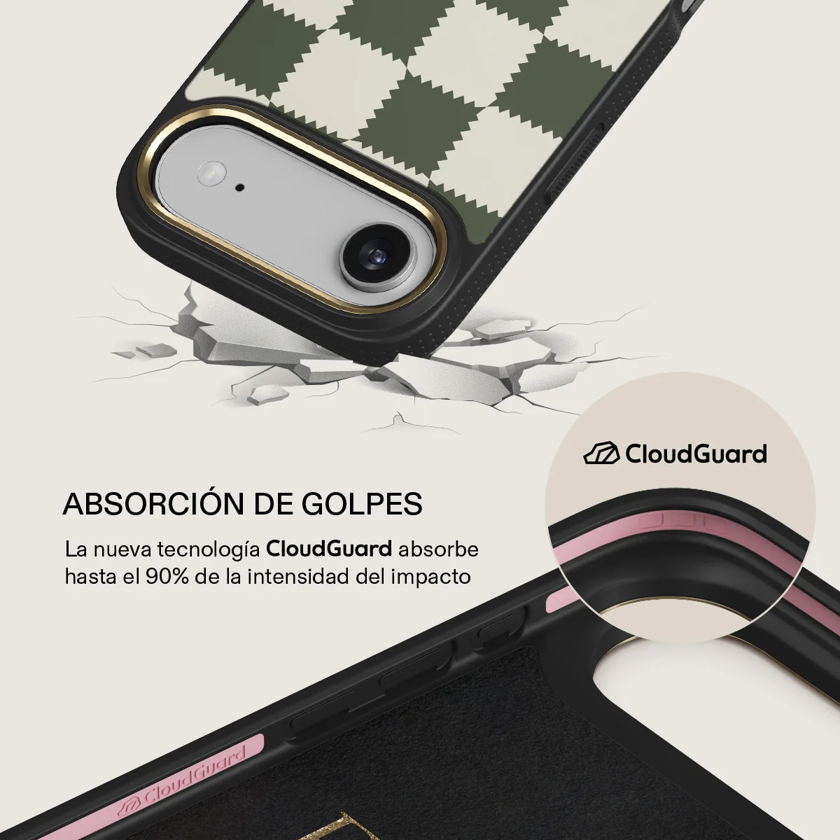 Retro Grid - iPhone Air Funda - Image 7