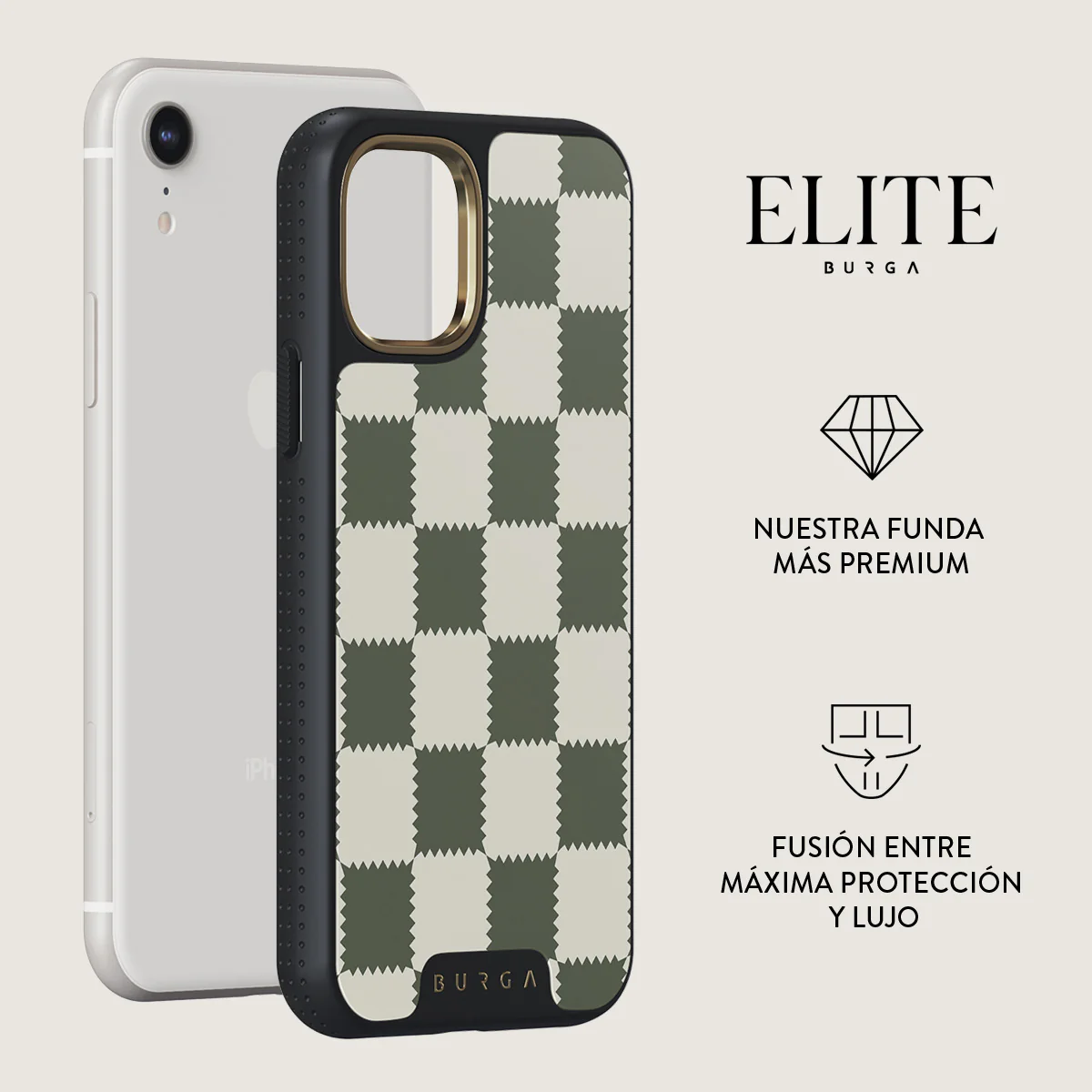 Retro Grid - iPhone XR Funda - Image 10