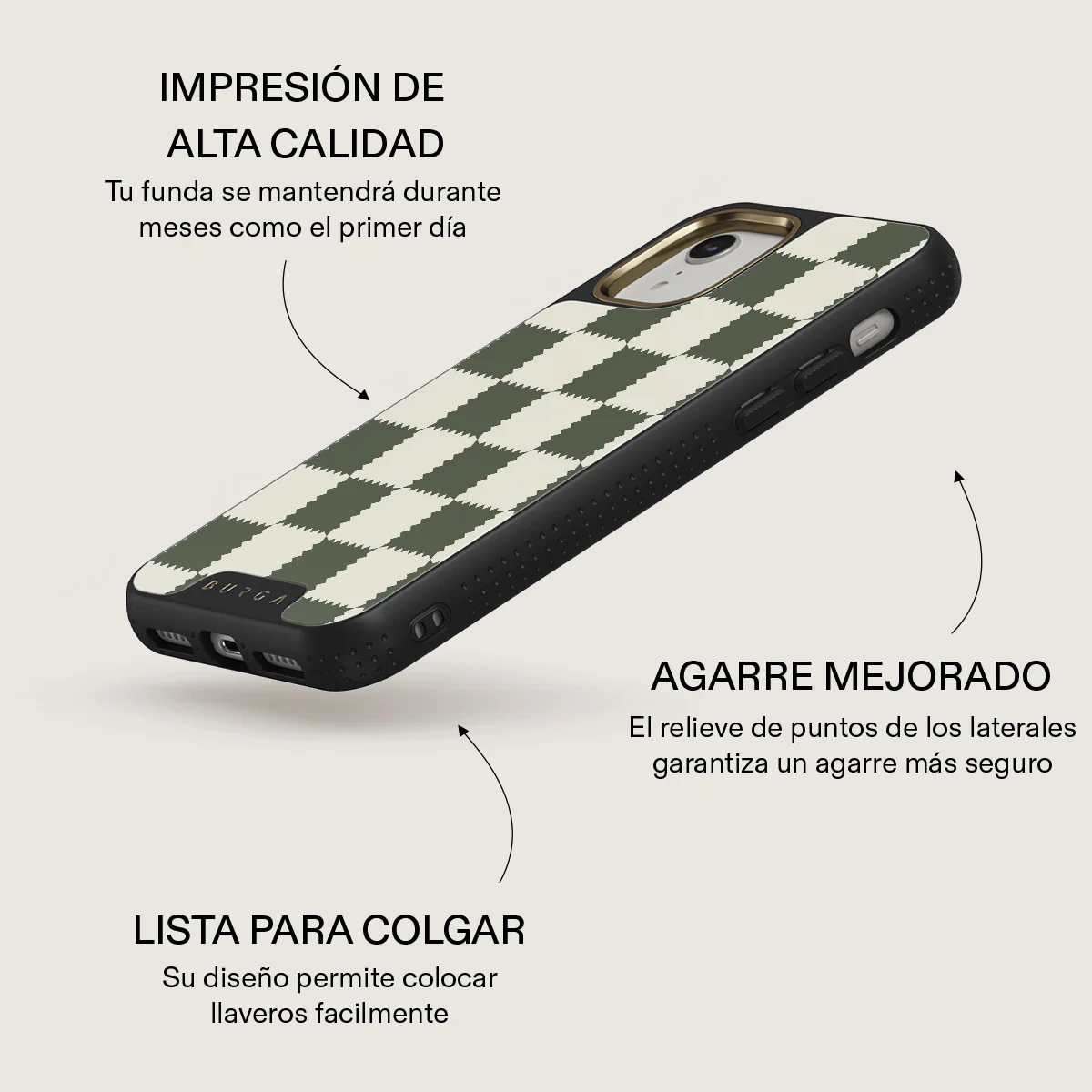 Retro Grid - iPhone XR Funda - Image 13