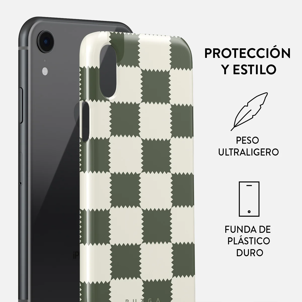 Retro Grid - iPhone XR Funda - Image 2