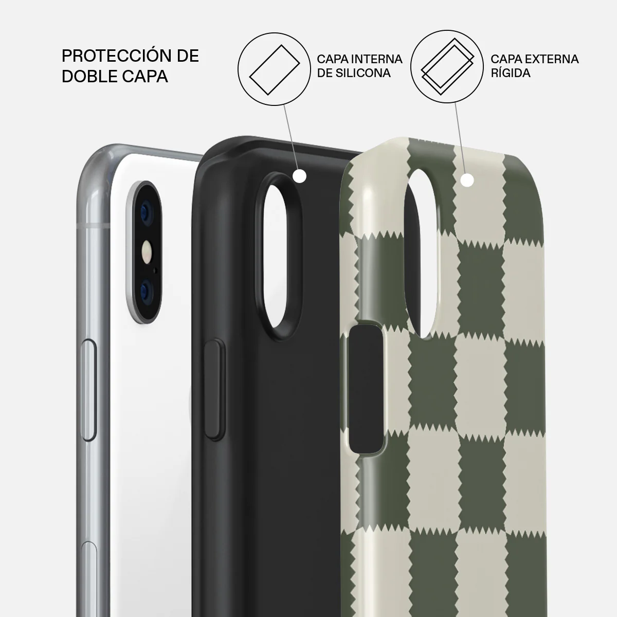 Retro Grid - iPhone XS Max Funda - Image 6