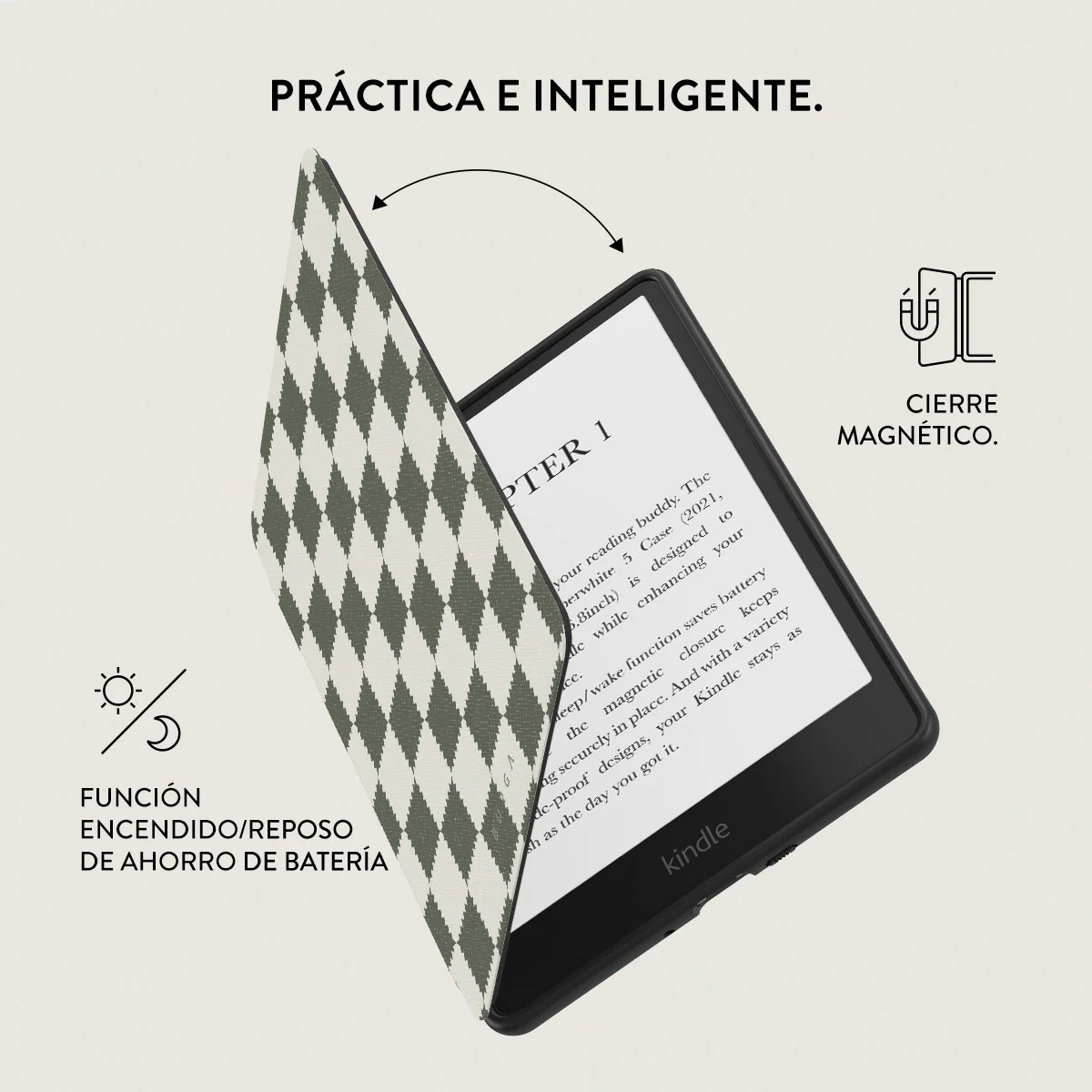 Retro Grid - Funda para Kindle Paperwhite (11a Gen) - Image 5