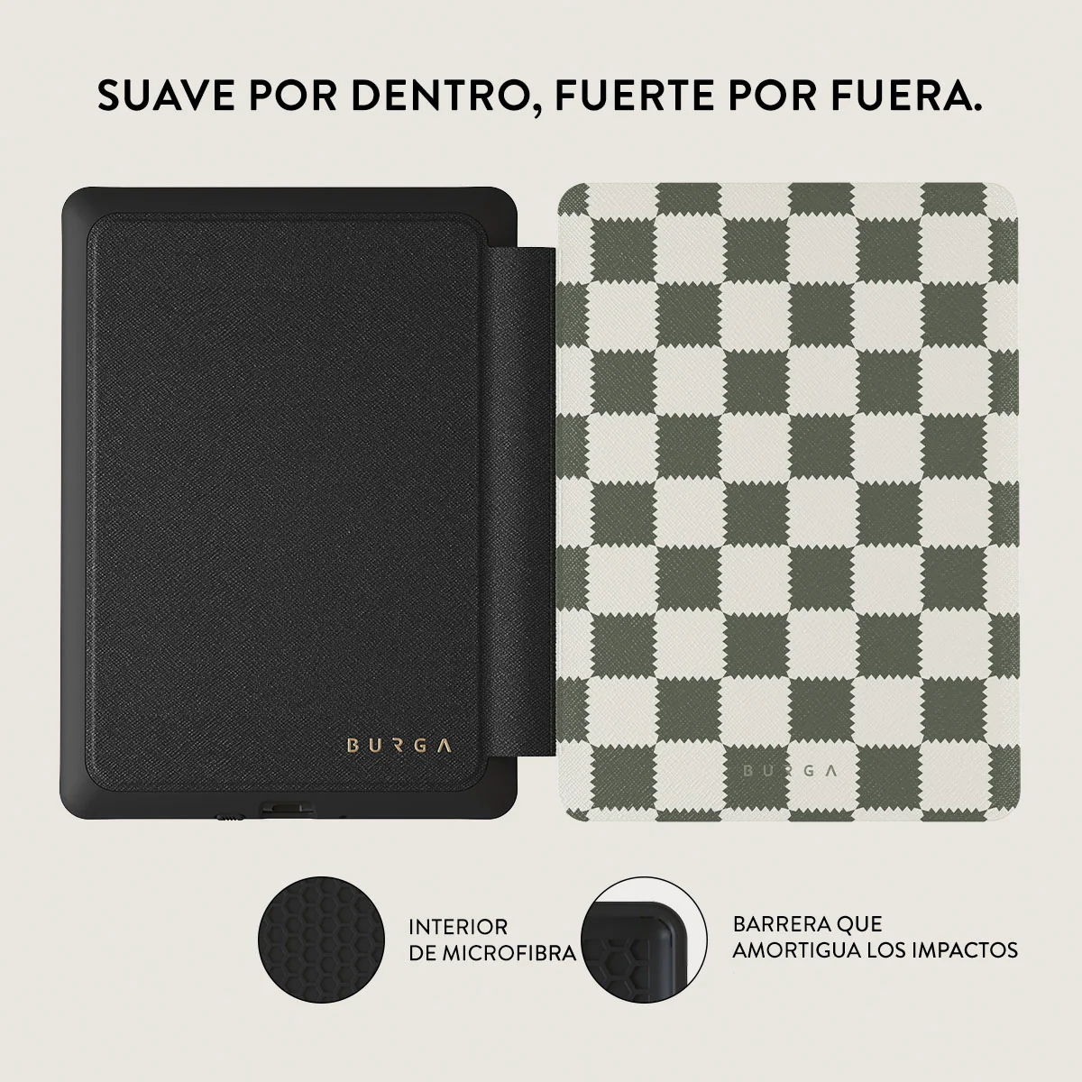 Retro Grid - Funda para Kindle Paperwhite (12a Gen) - Image 4