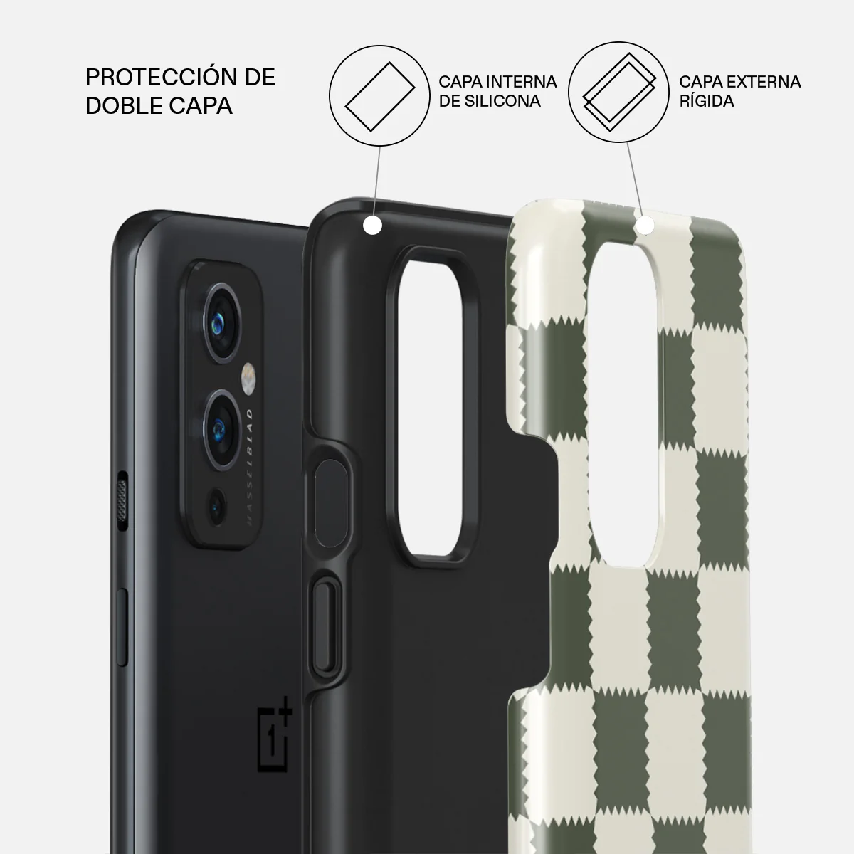 Retro Grid - OnePlus 9 Funda - Image 2