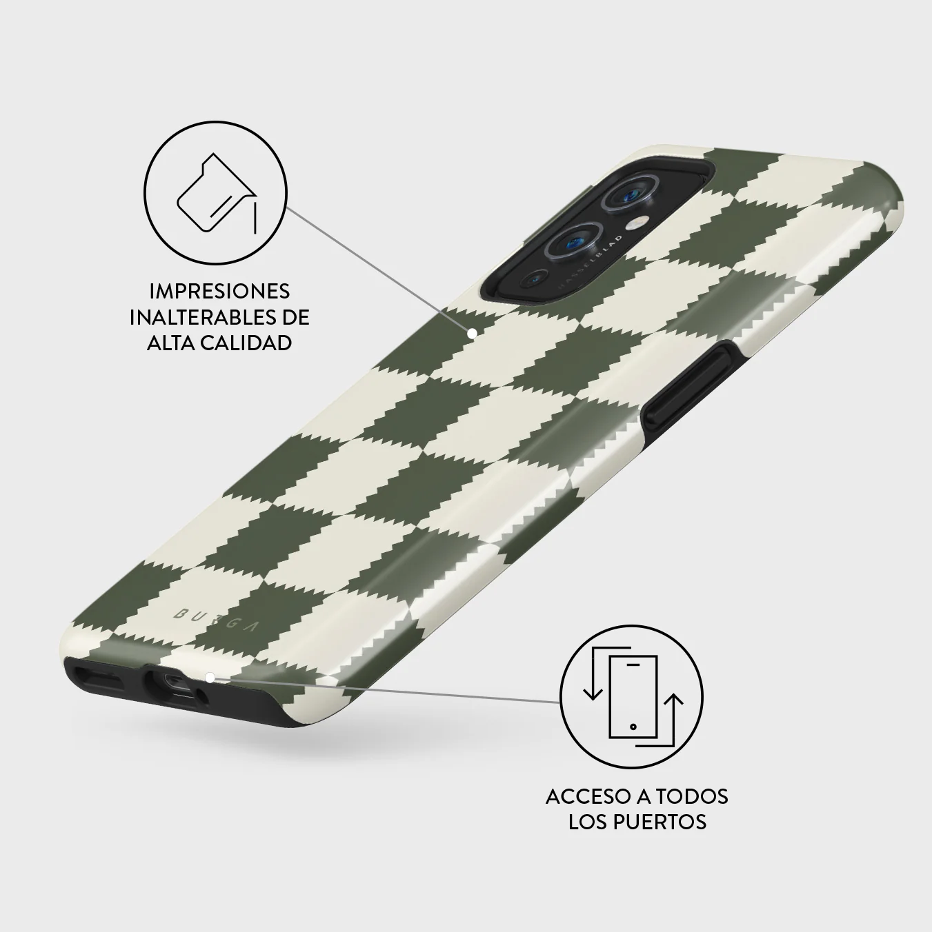 Retro Grid - OnePlus 9 Funda - Image 3