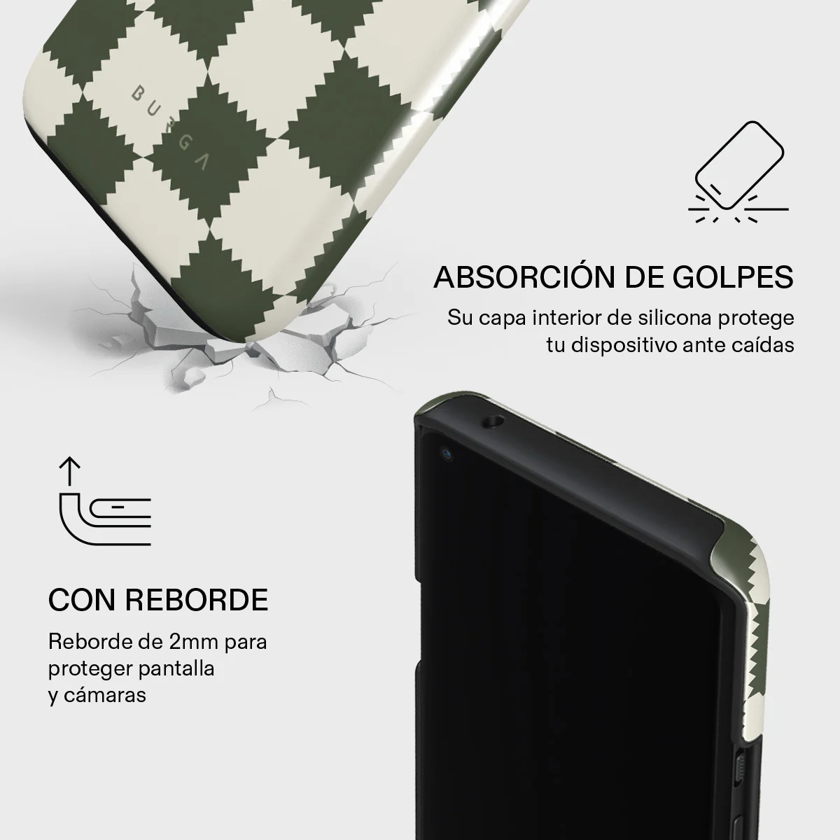 Retro Grid - OnePlus 9 Pro Funda - Image 4