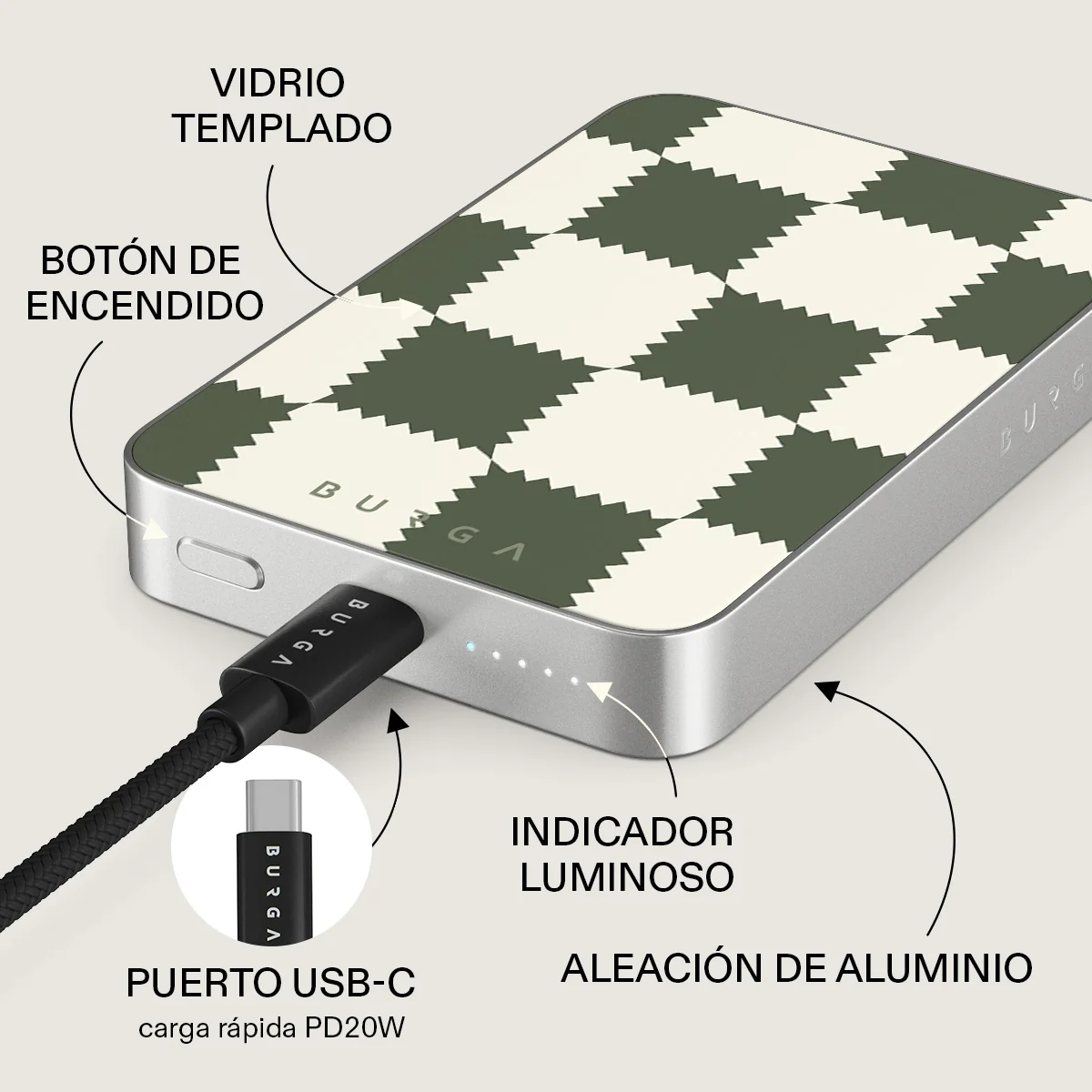 Retro Grid - Power Bank Magnético - Image 30