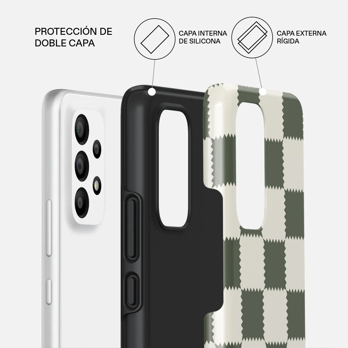 Retro Grid - Samsung Galaxy A53 Funda - Image 2
