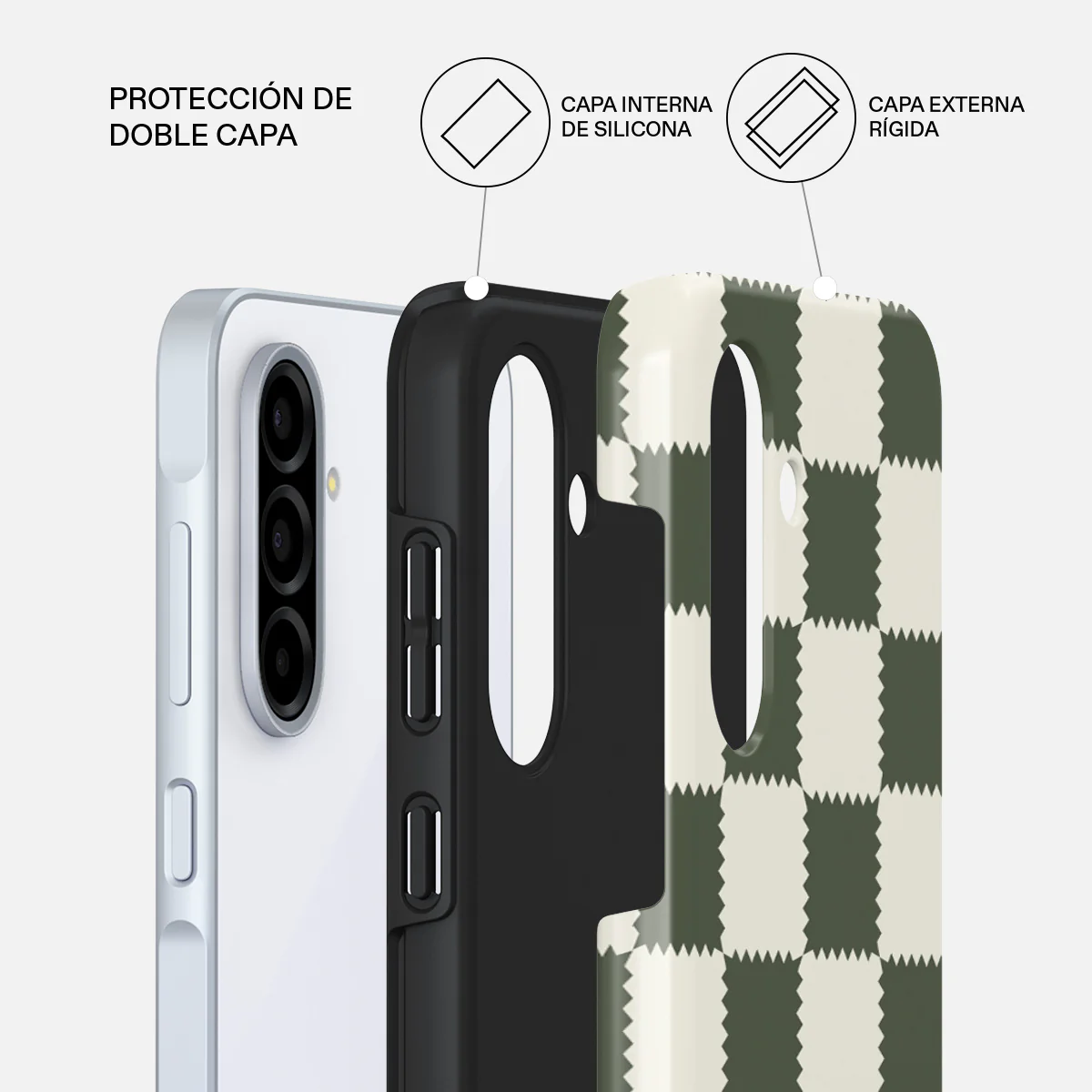 Retro Grid - Samsung Galaxy A56 5G Funda - Image 2