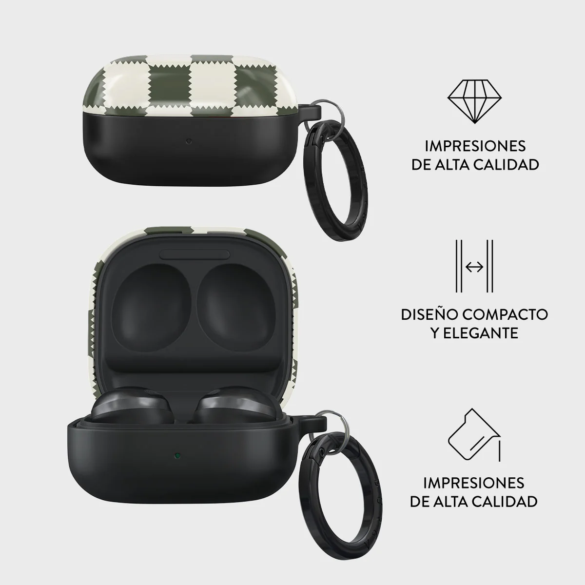 Retro Grid - Samsung Galaxy Buds Pro 2 Funda - Image 4