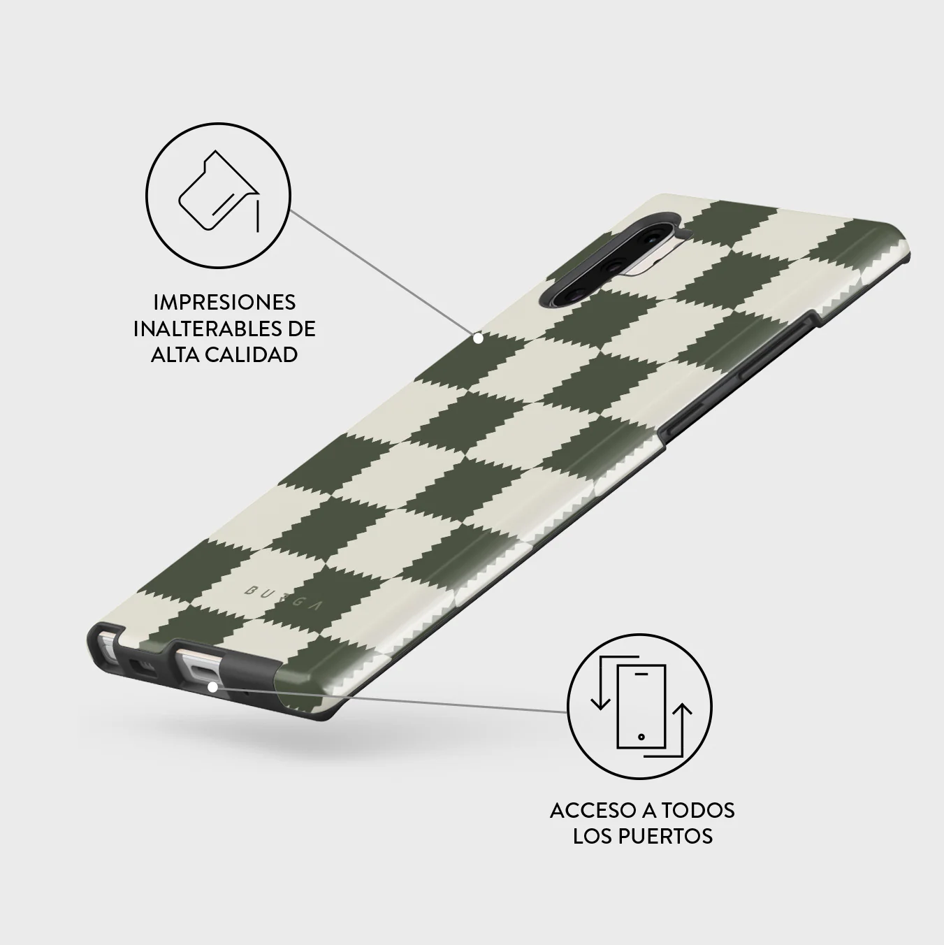 Retro Grid - Samsung Galaxy Note 10 Plus Funda - Image 7