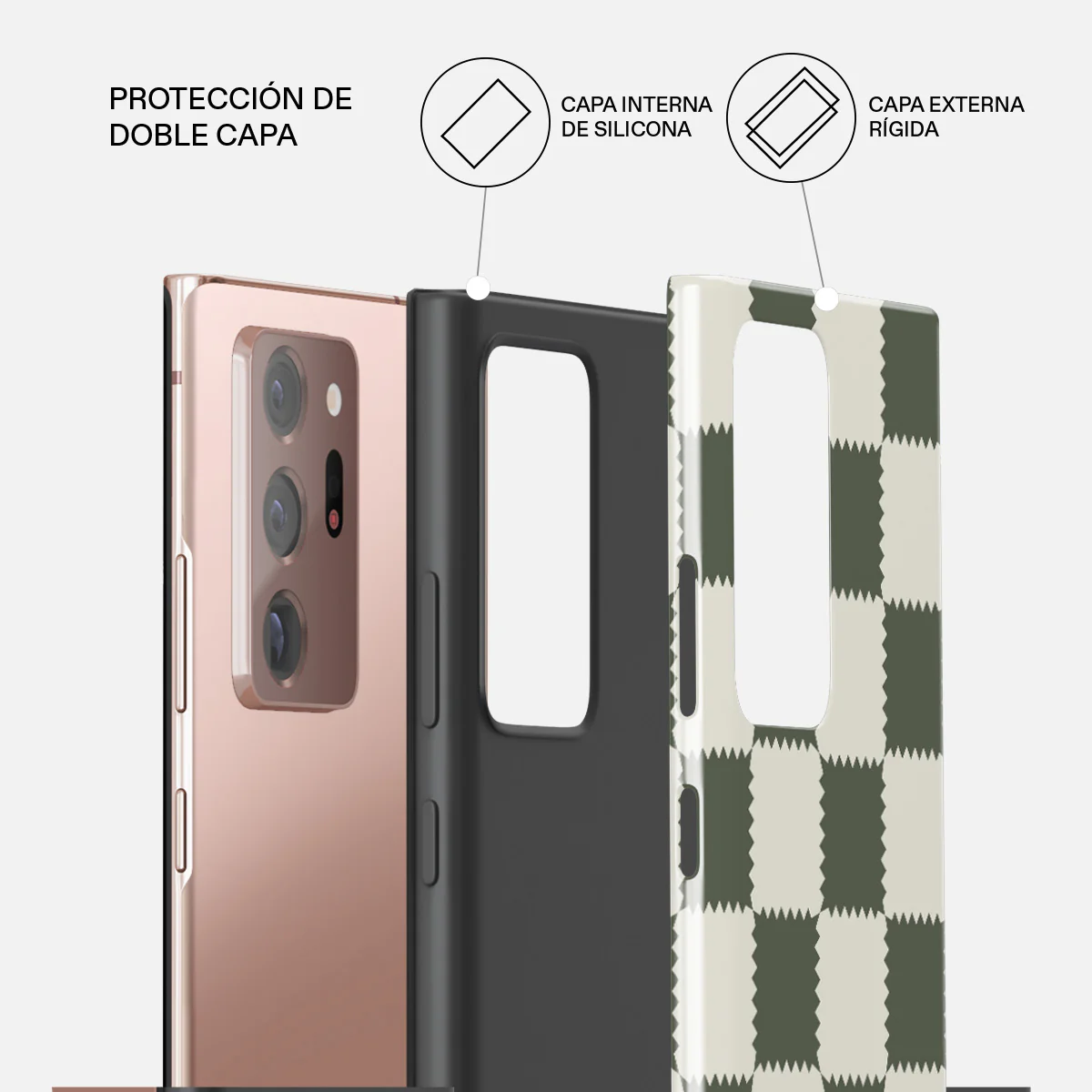 Retro Grid - Samsung Galaxy Note 20 Ultra 4G / 5G Funda - Image 6