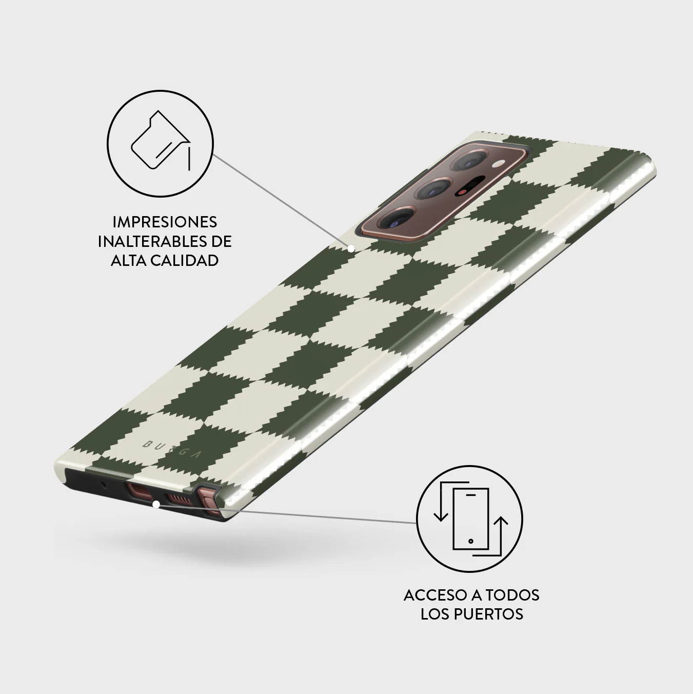 Retro Grid - Samsung Galaxy Note 20 Ultra 4G / 5G Funda - Image 7