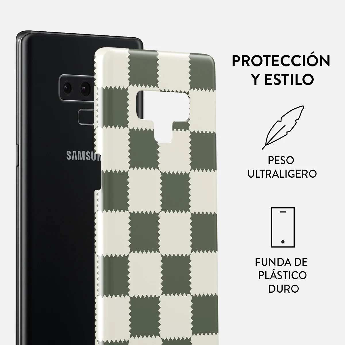 Retro Grid - Samsung Galaxy Note 9 Funda - Image 2