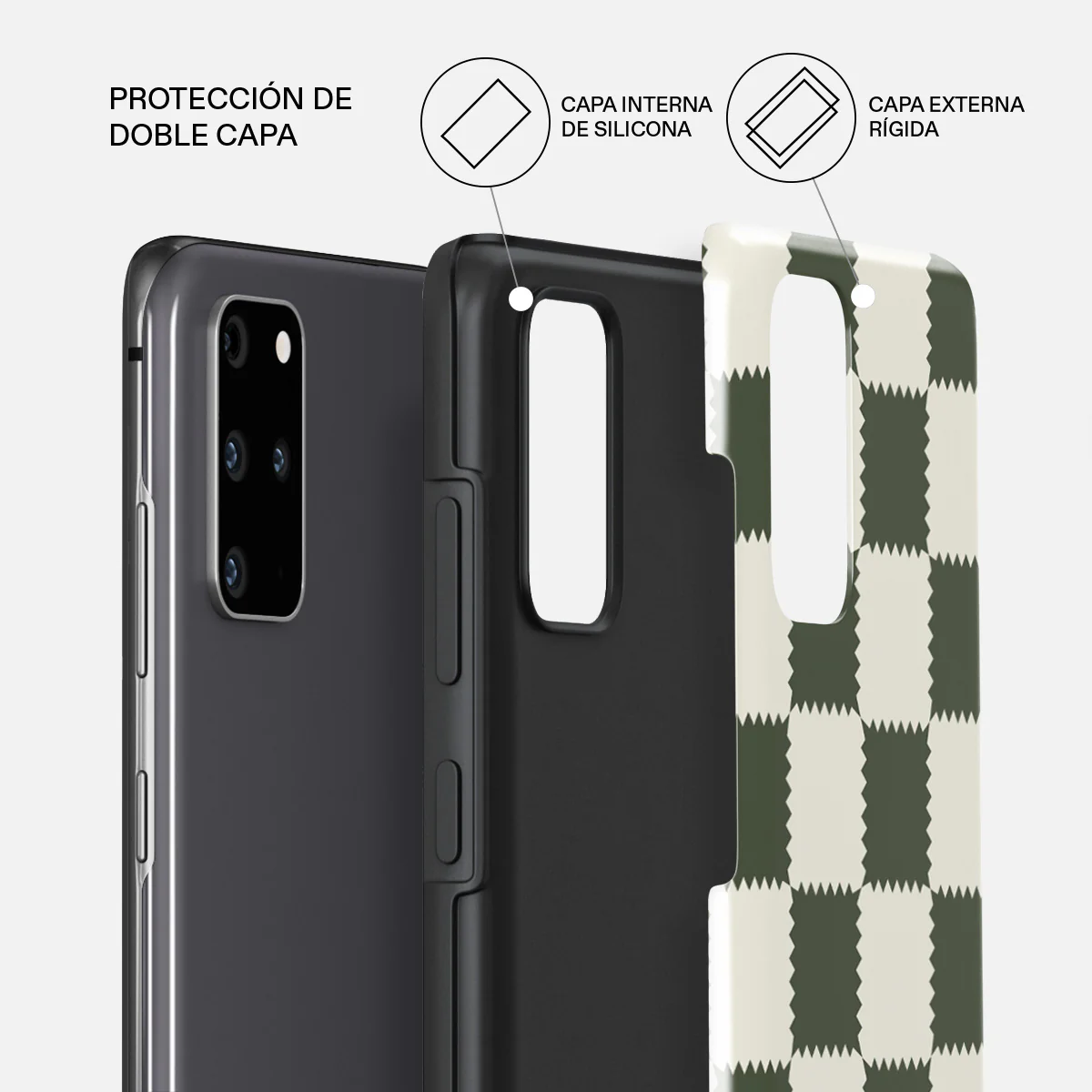 Retro Grid - Samsung Galaxy S20 Plus 4G / 5G Funda - Image 6