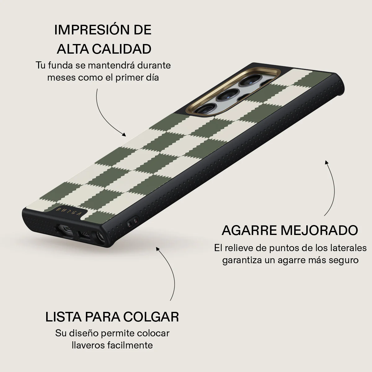Retro Grid - Samsung Galaxy S22 Ultra Funda - Image 9