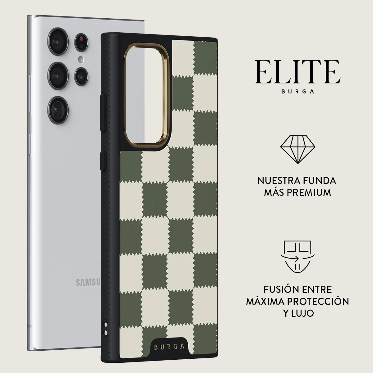 Retro Grid - Samsung Galaxy S23 Ultra Funda - Image 6
