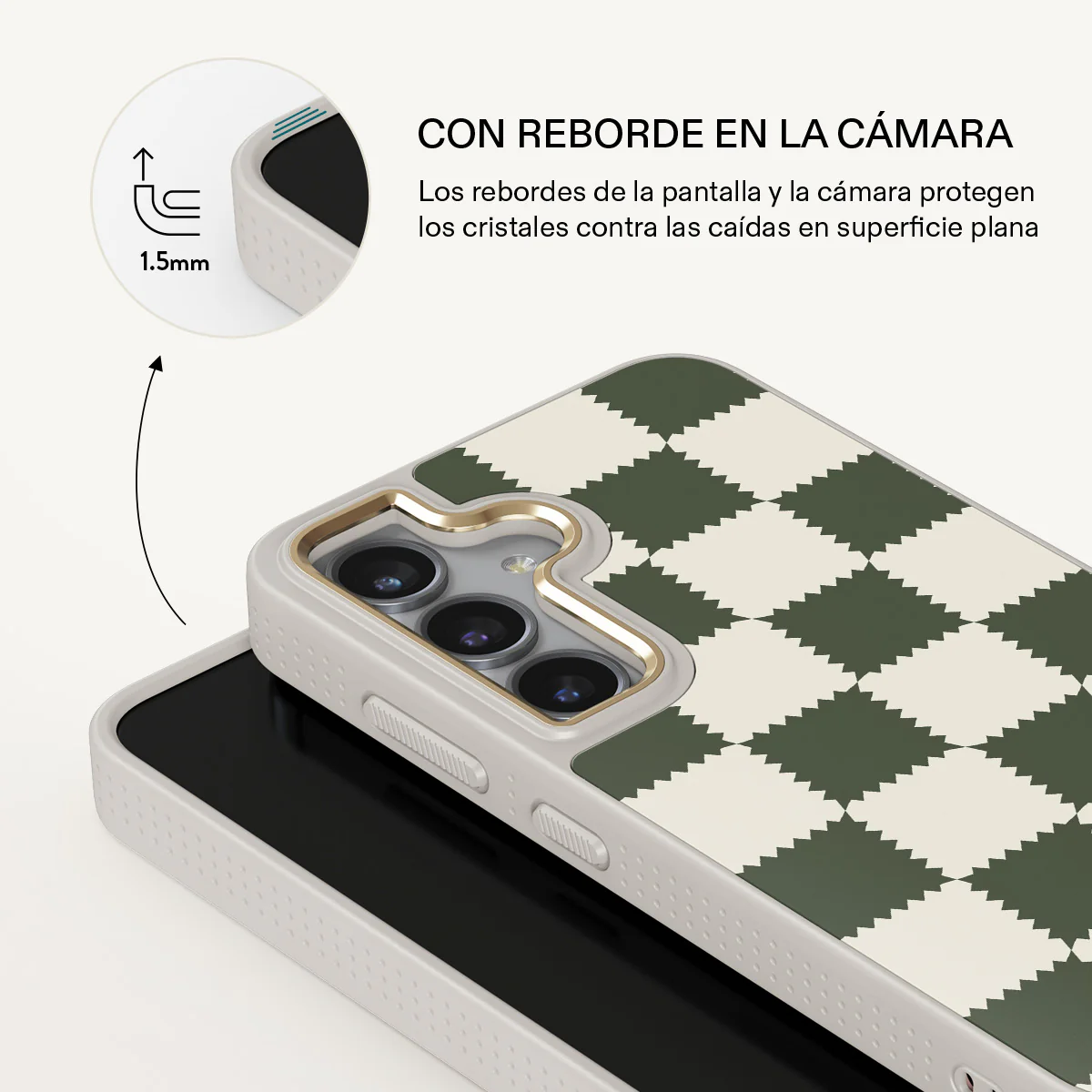 Retro Grid - Samsung Galaxy S24 Plus Funda - Image 22