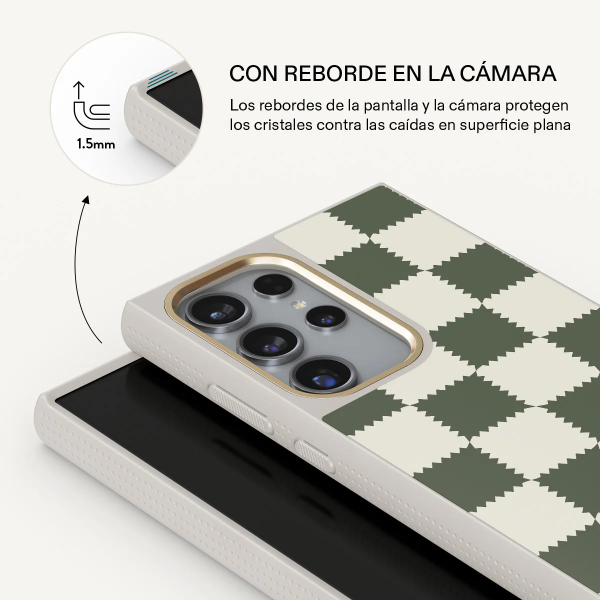 Retro Grid - Samsung Galaxy S24 Ultra Funda - Image 22