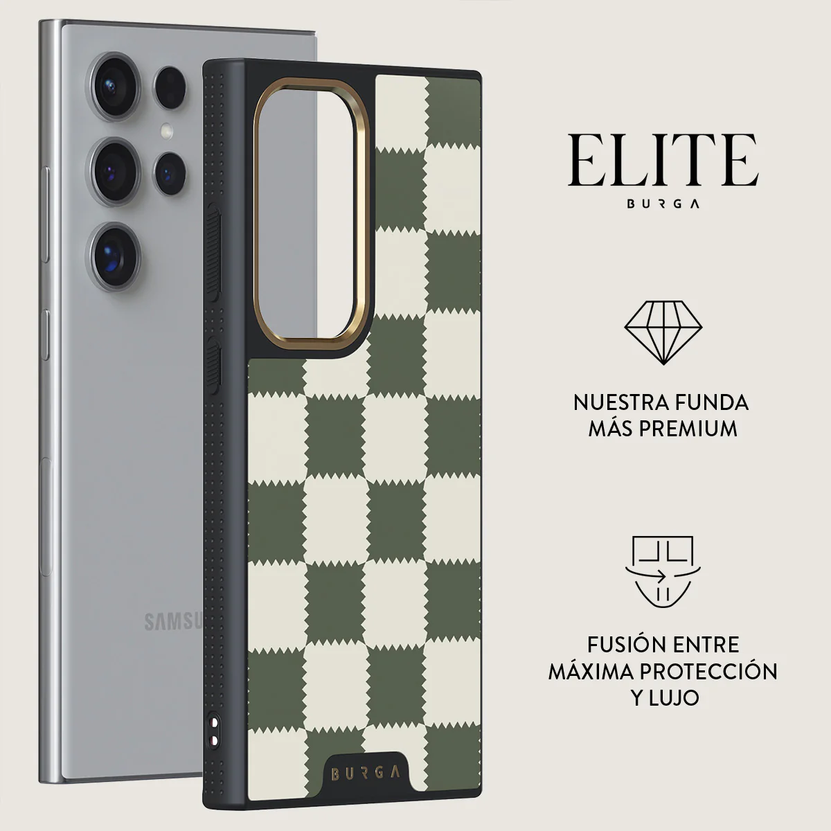 Retro Grid - Samsung Galaxy S24 Ultra Funda - Image 6