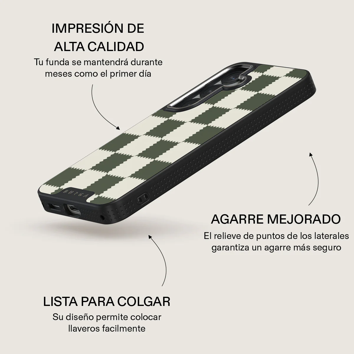 Retro Grid - Samsung Galaxy S25 Plus Funda - Image 16
