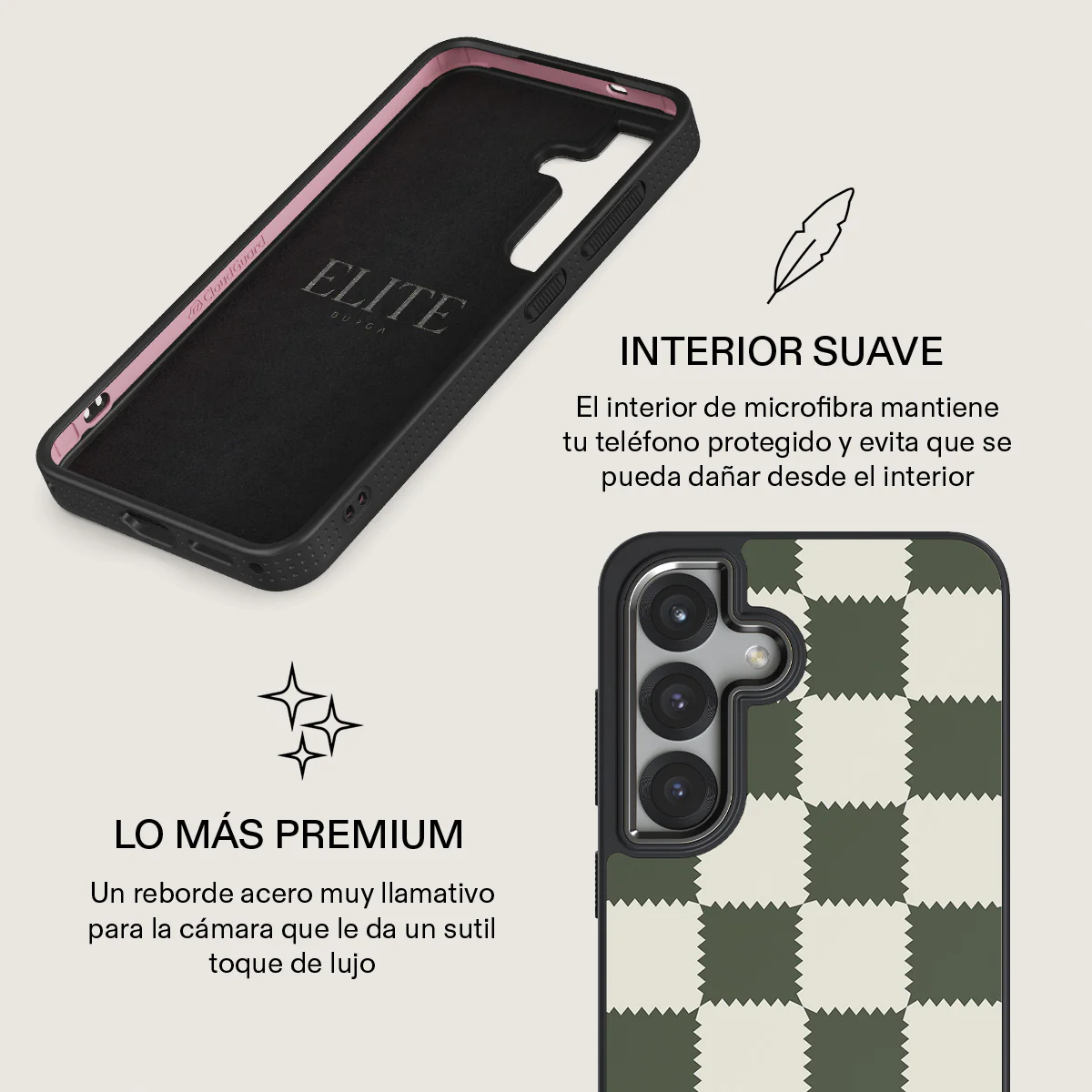 Retro Grid - Samsung Galaxy S25 Plus Funda - Image 17