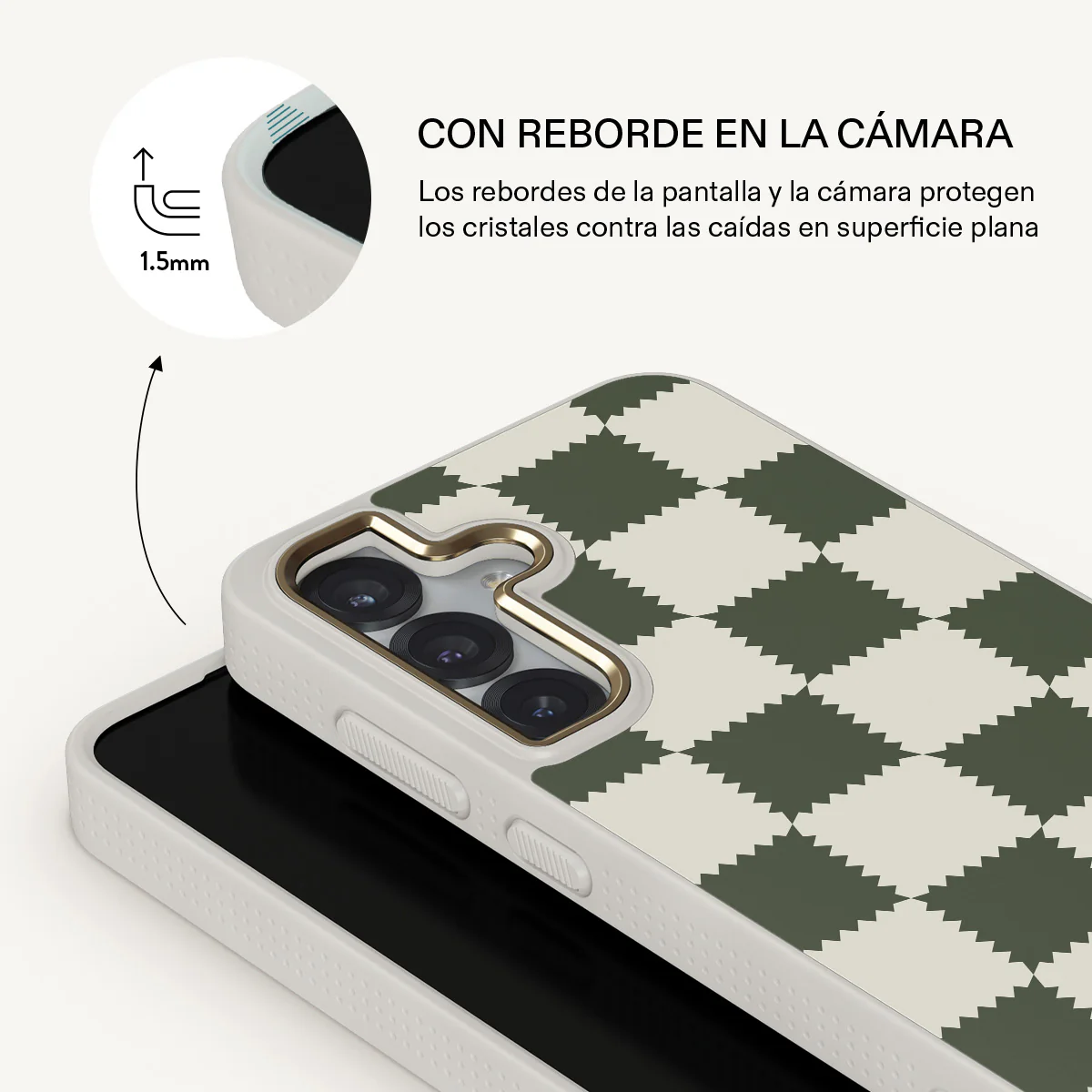 Retro Grid - Samsung Galaxy S25 Plus Funda - Image 22