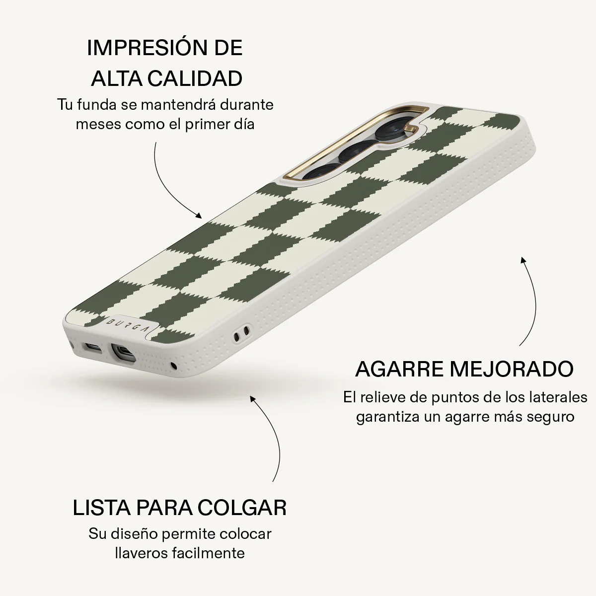 Retro Grid - Samsung Galaxy S25 Plus Funda - Image 23