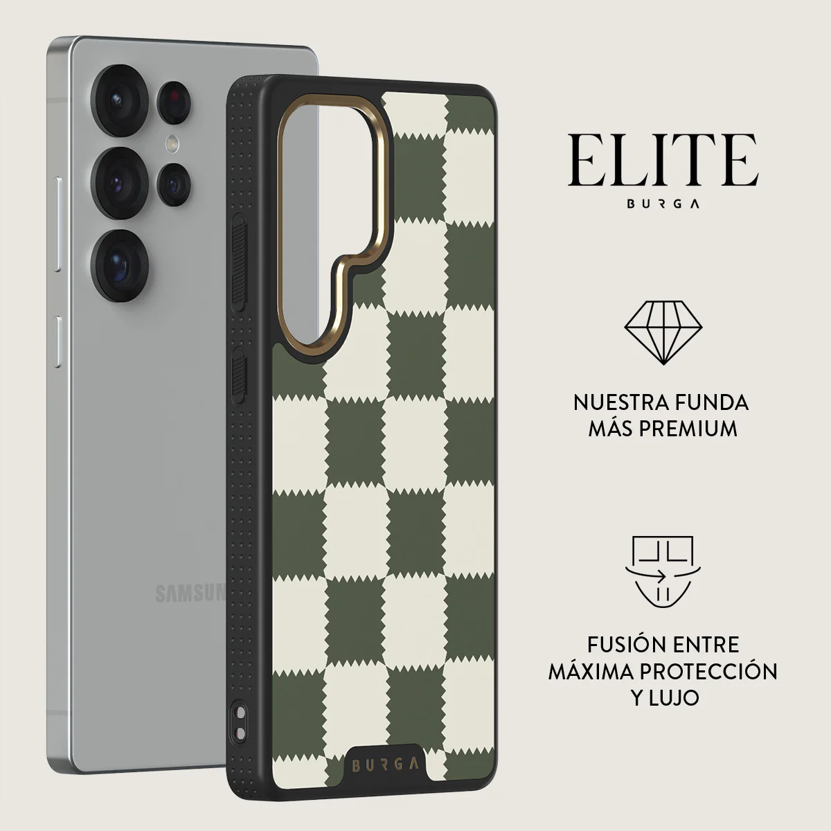 Retro Grid - Samsung Galaxy S25 Ultra Funda - Image 6