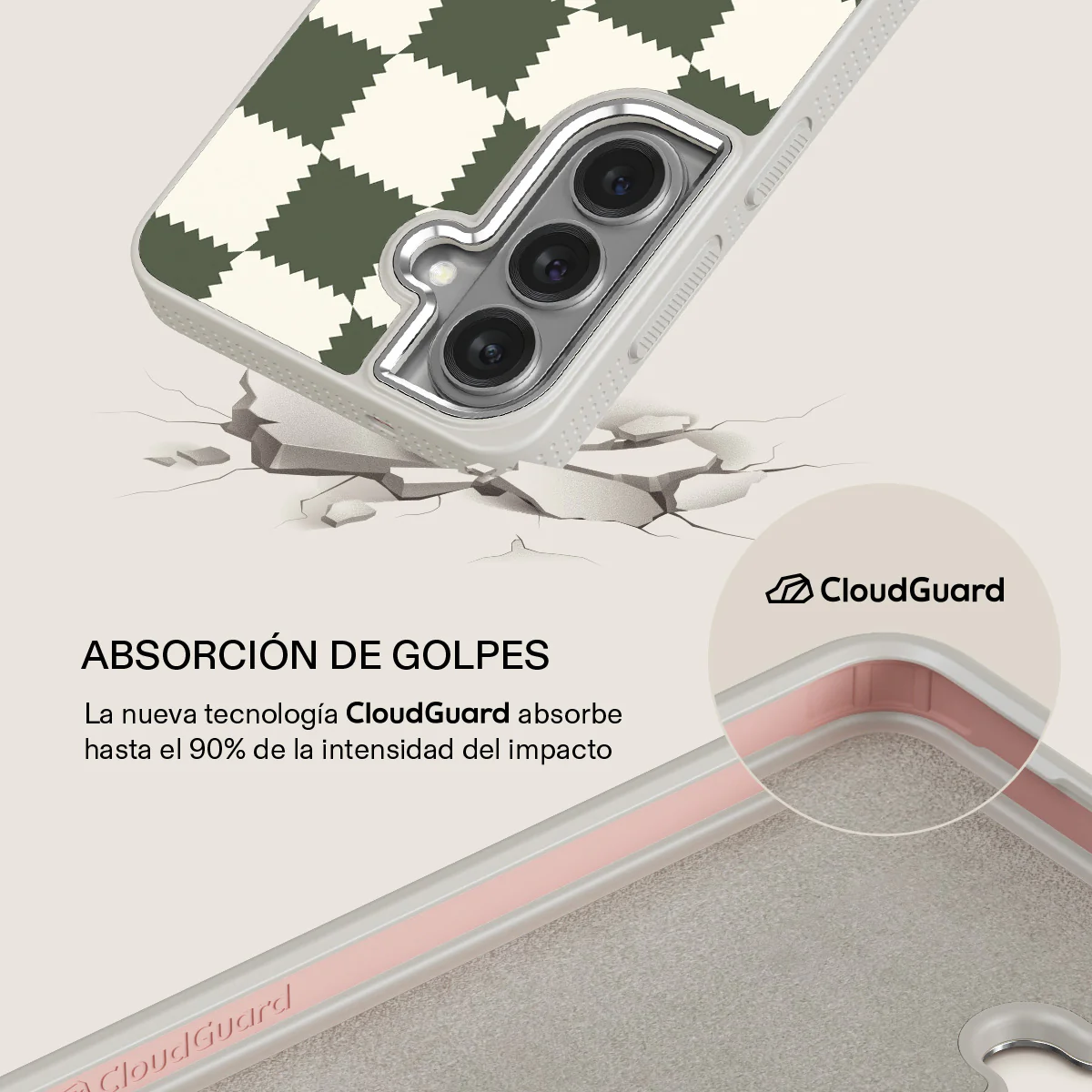 Retro Grid - Samsung Galaxy S26 Funda - Image 35