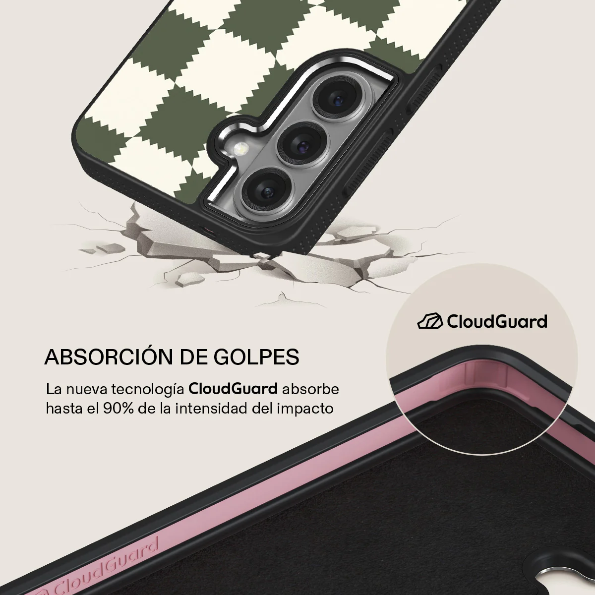 Retro Grid - Samsung Galaxy S26 Plus Funda - Image 14