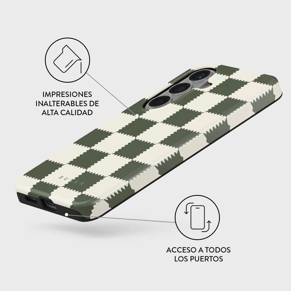 Retro Grid - Samsung Galaxy S26 Plus Funda - Image 3