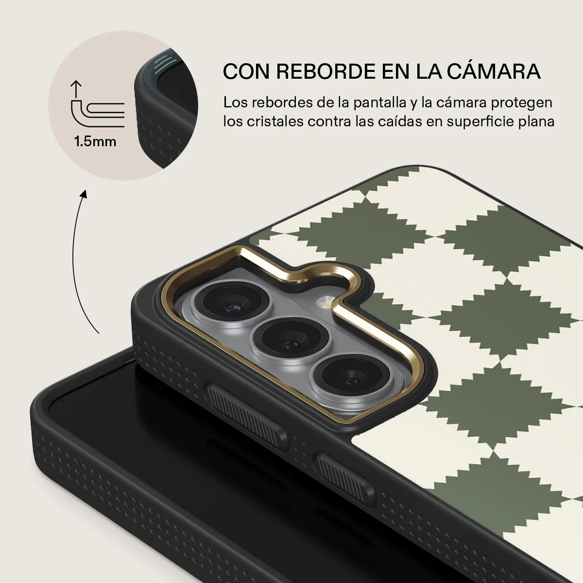 Retro Grid - Samsung Galaxy S26 Plus Funda - Image 8