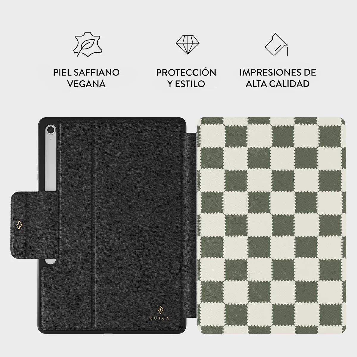 Retro Grid - Funda Samsung Galaxy Tab S10+ FE - Image 2