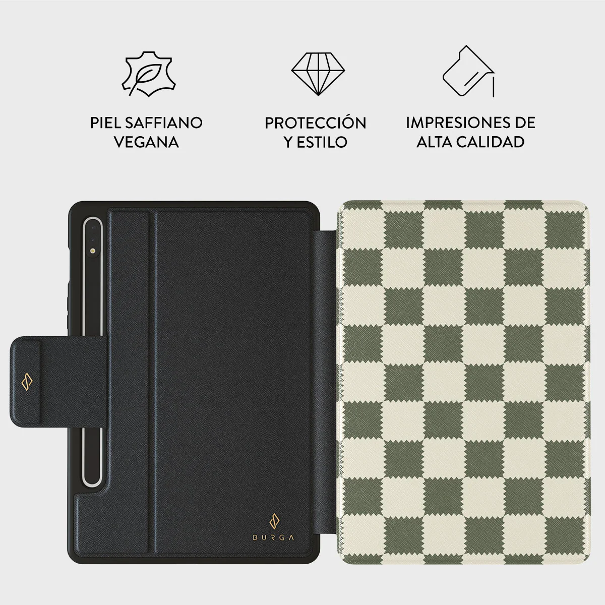 Retro Grid - Funda Samsung Galaxy Tab S9 FE - Image 2