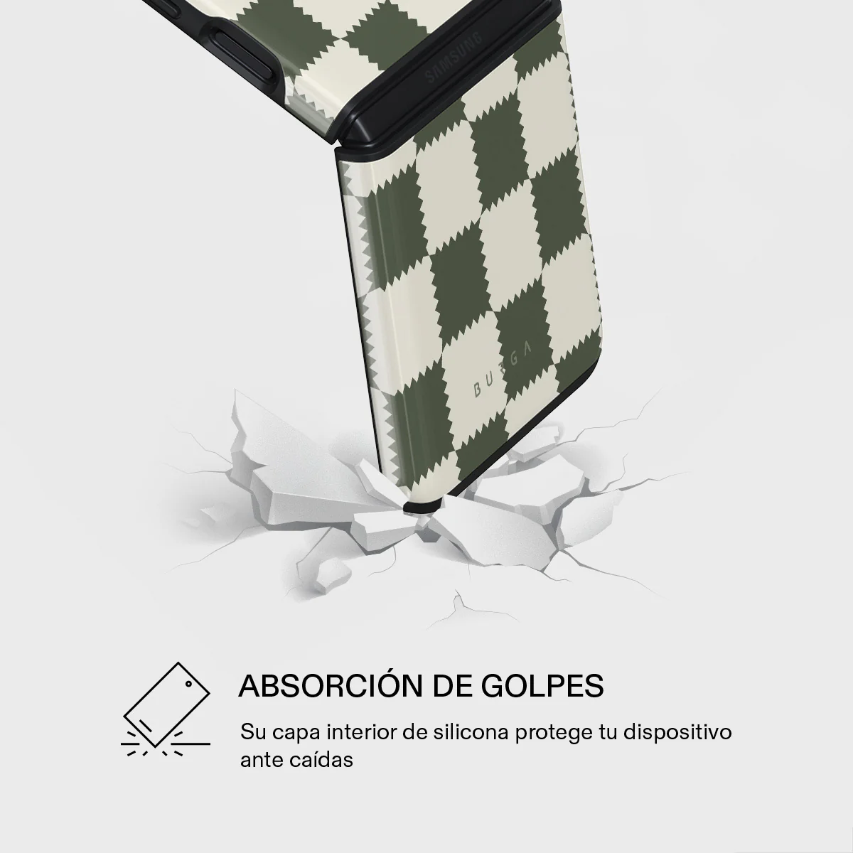 Retro Grid - Samsung Galaxy Z Flip 4 Funda - Image 10