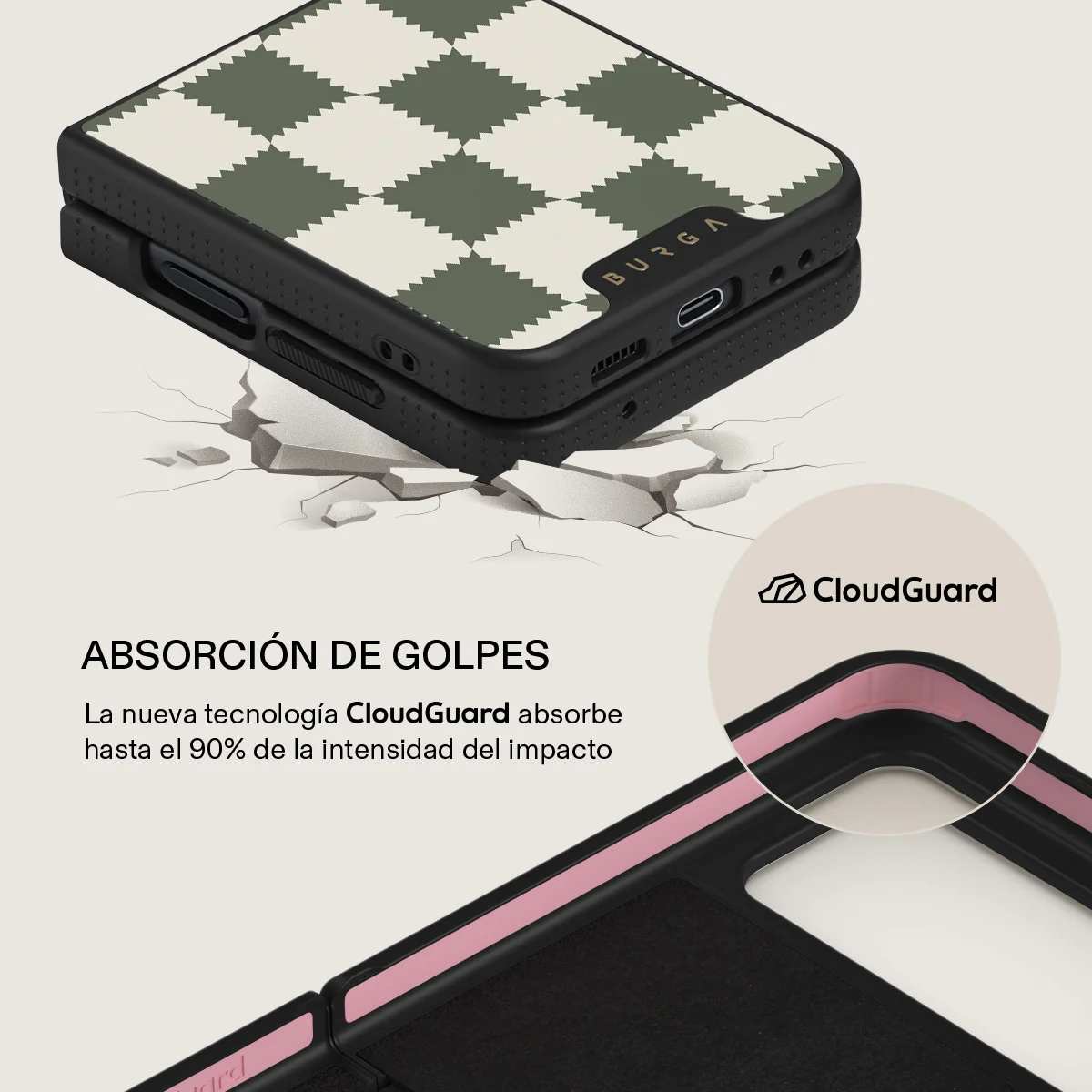 Retro Grid - Samsung Galaxy Z Flip 4 Funda - Image 16
