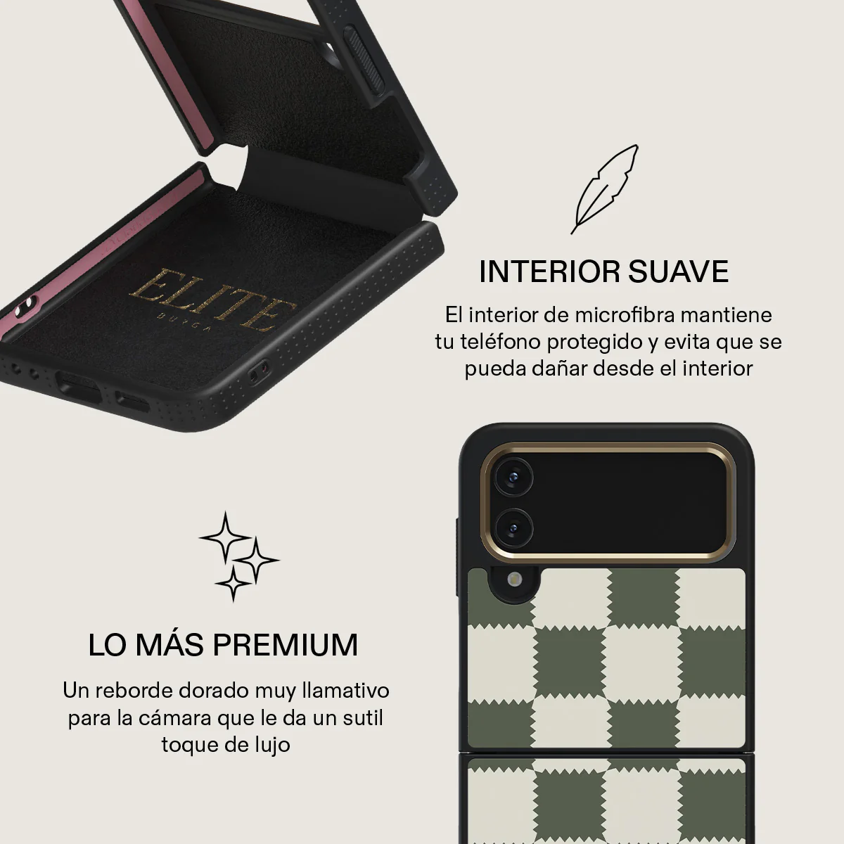 Retro Grid - Samsung Galaxy Z Flip 4 Funda - Image 19