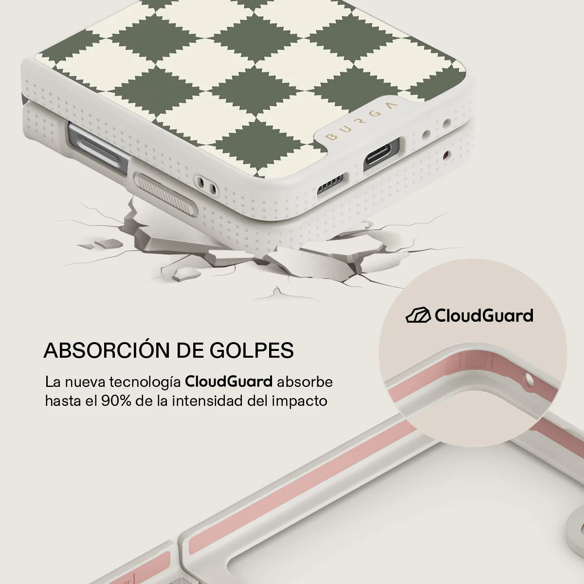Retro Grid - Samsung Galaxy Z Flip 5 Funda - Image 24