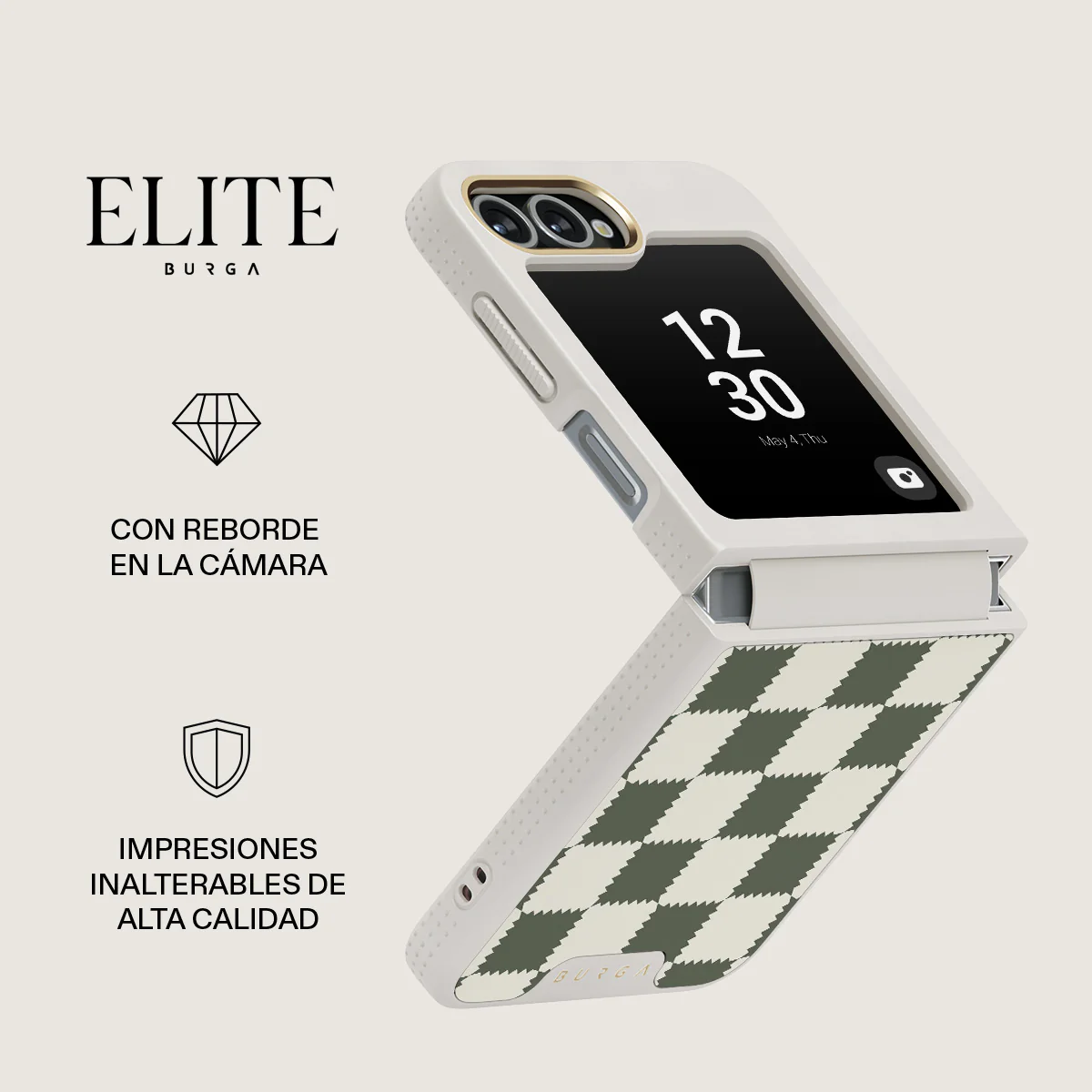 Retro Grid - Samsung Galaxy Z Flip 6 Funda - Image 21