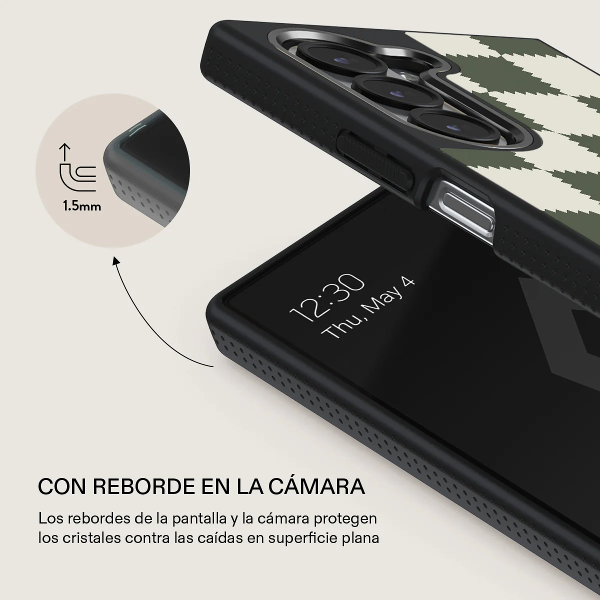 Retro Grid - Samsung Galaxy Z Fold 6 Funda - Image 11