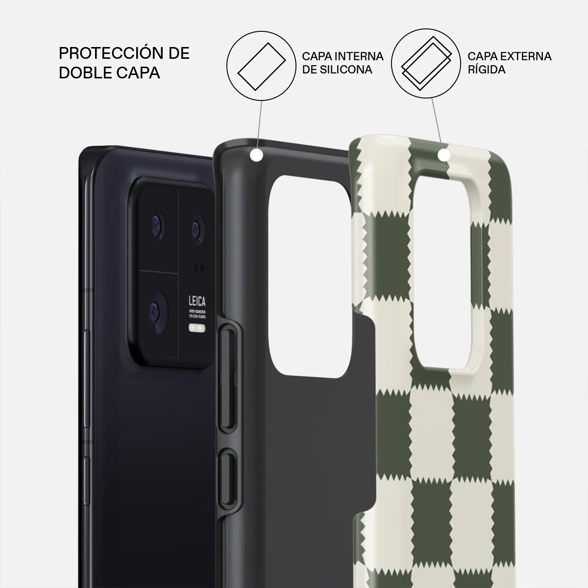 Retro Grid - Xiaomi 13 Pro Funda - Image 2