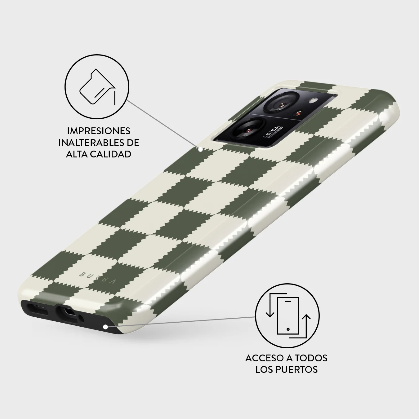 Retro Grid - Xiaomi 13T Funda - Image 3