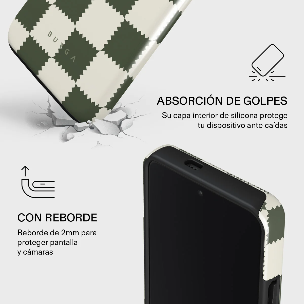 Retro Grid - Xiaomi 14 Ultra Funda - Image 4