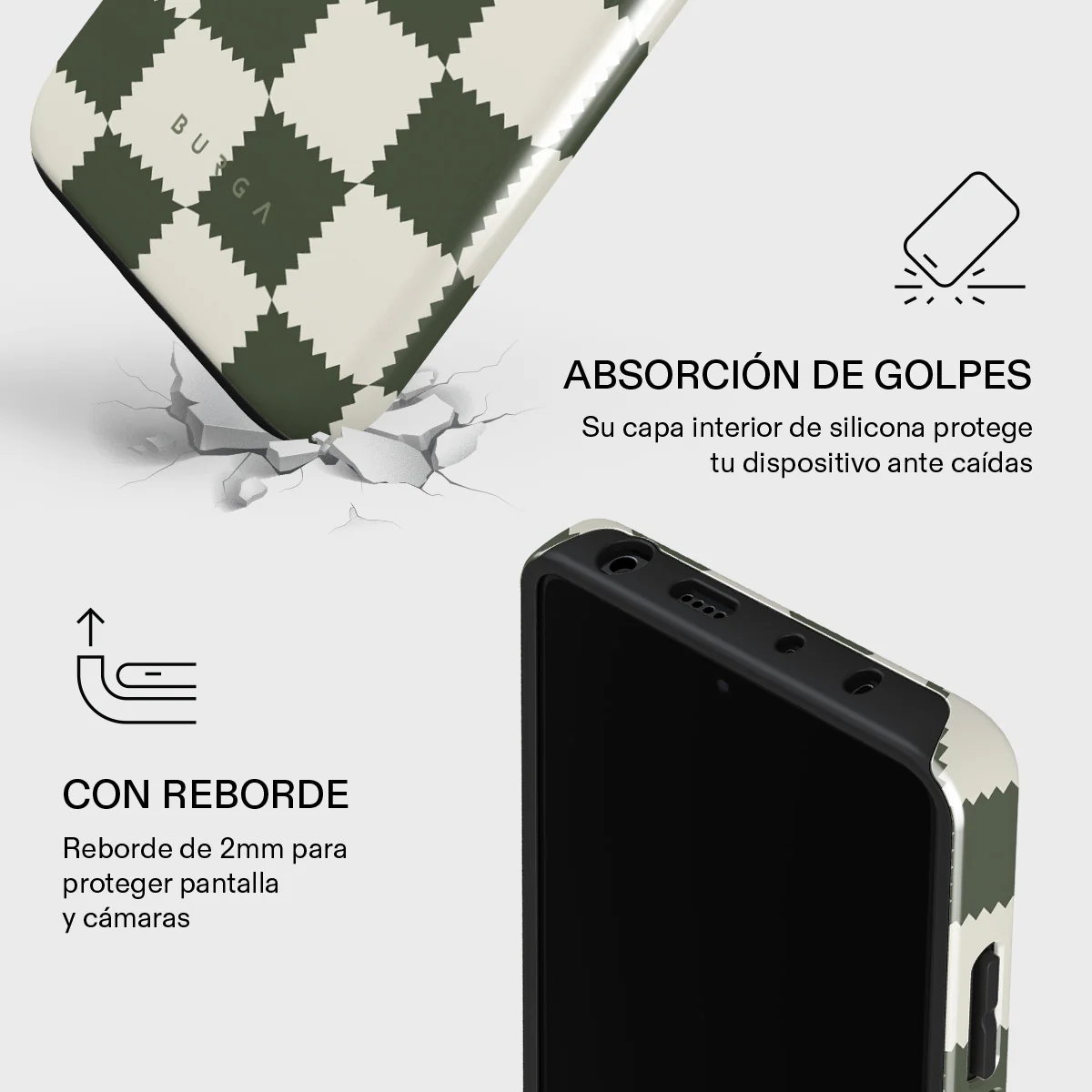 Retro Grid - Xiaomi Redmi Note 12 Pro 5G Funda - Image 4