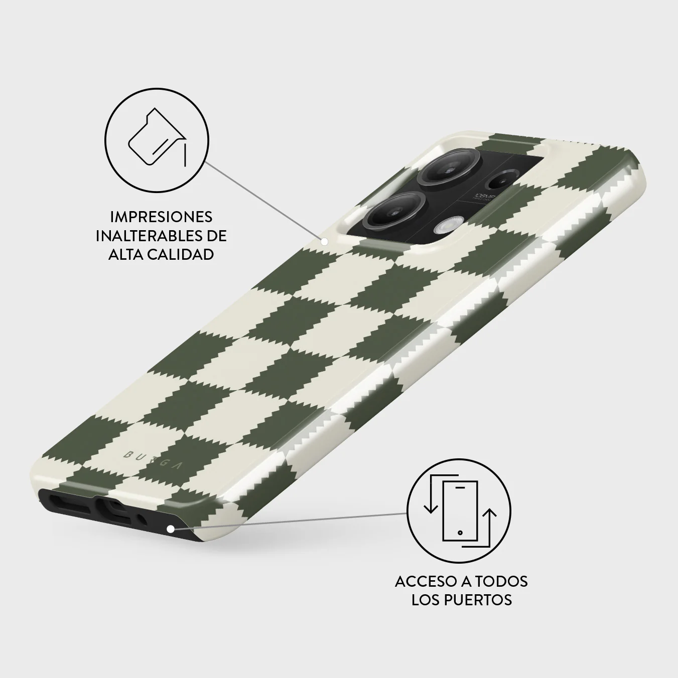 Retro Grid - Xiaomi Redmi Note 13 5G Funda - Image 3