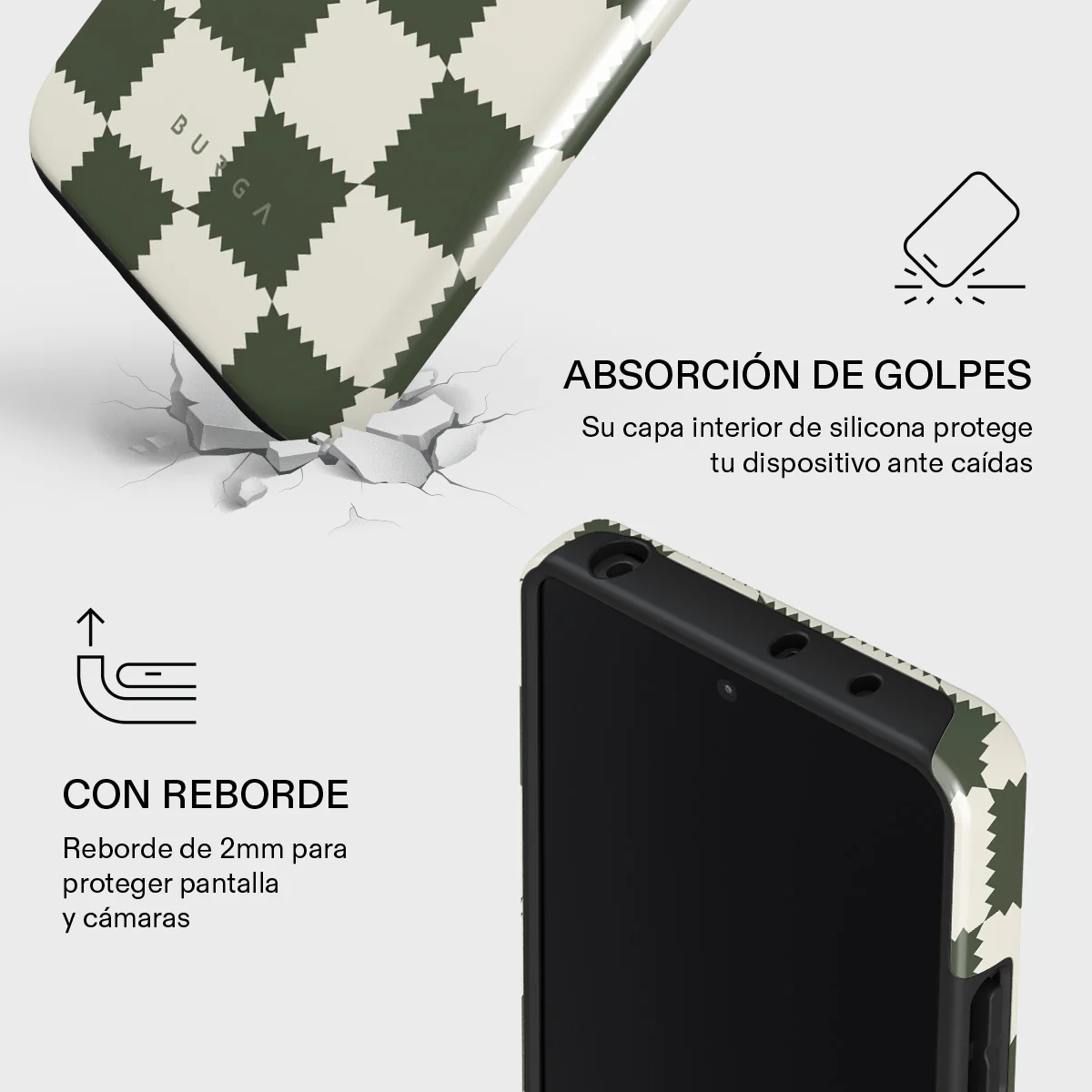 Retro Grid - Xiaomi Redmi Note 13 5G Funda - Image 4