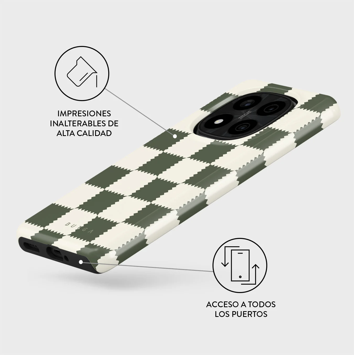 Retro Grid - Xiaomi Redmi Note 14 Pro+ 5G Funda - Image 3
